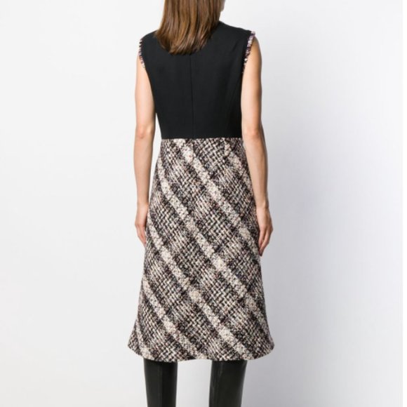 Tory Burch tweed pencil dress size 10 - Picture 3 of 7